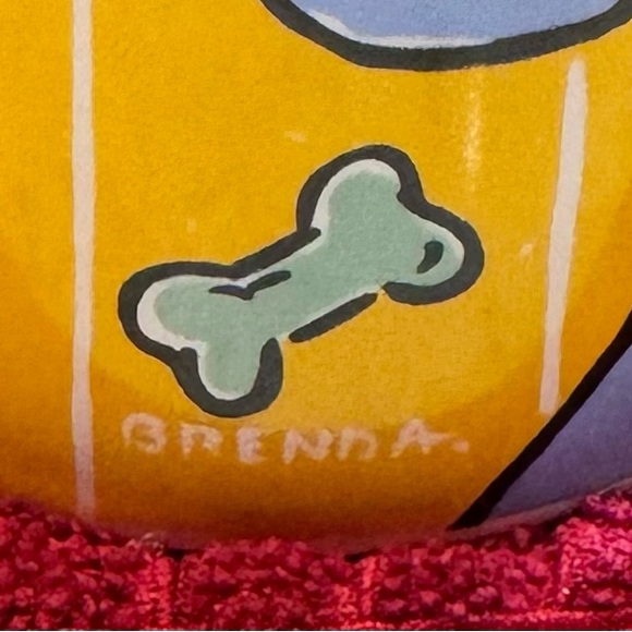 Dog Coffee Mug Designer Collection Signed Brenda Pfaltzgraff Collectible Canine - Picture 4 of 7